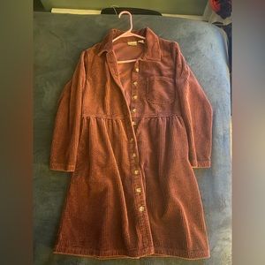 L.L. Bean Petite Corduroy Dress